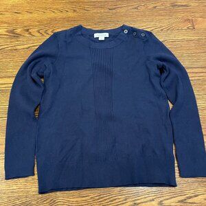 Navy Knit Liz Claiborne Sweater